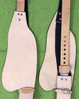 Hilason Leather Saddle Replacement Fender Pair With Hobble Strap Adult