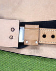 Hilason Leather Saddle Replacement Fender Pair With Hobble Strap Adult