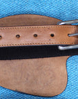 HILASON Youth Saddle Fenders Short Replacement Stirrup Fender Floral Tooling