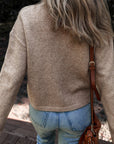 Abigail Detail Drop Shoulder Sweater