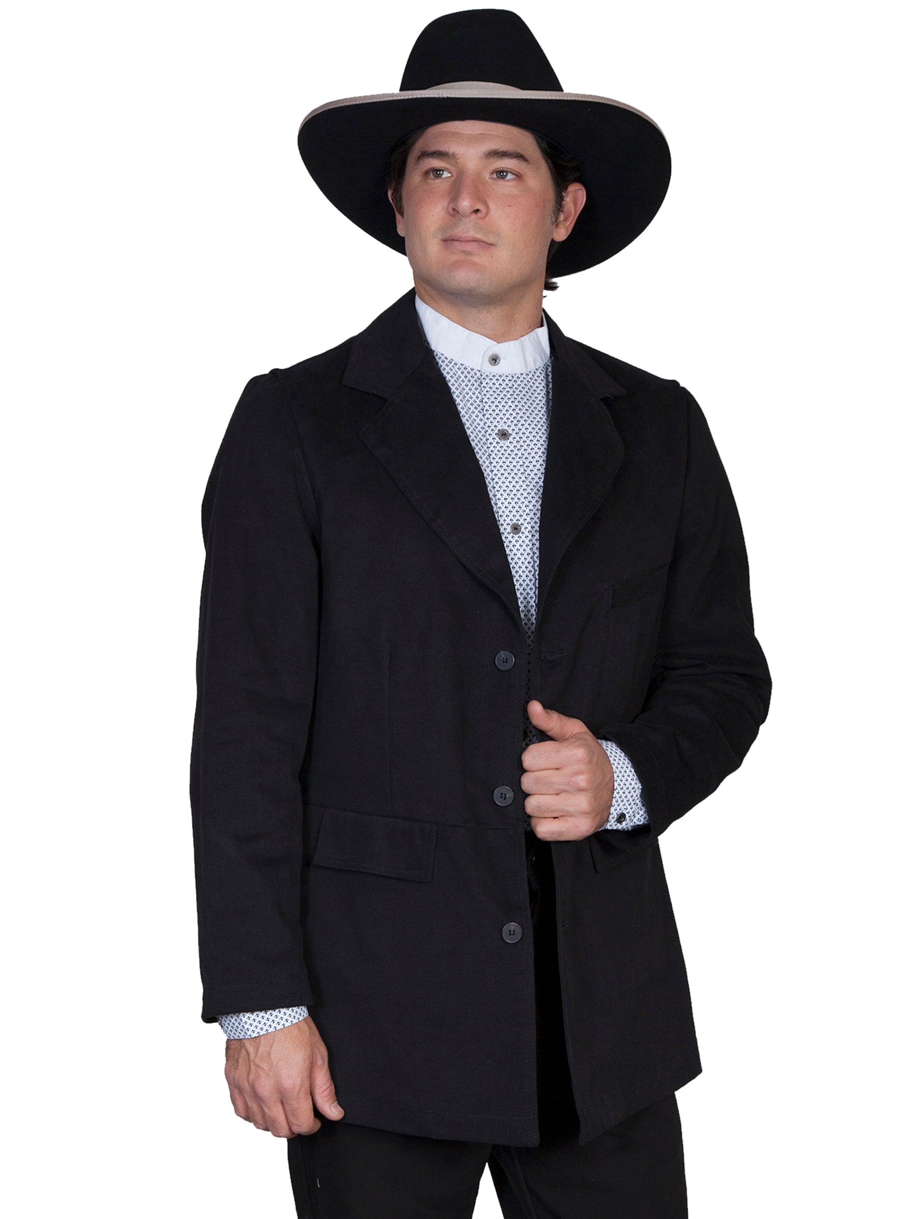 Brushed Twill Coat - 524009