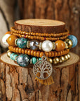 Maria Boho Beaded Bracelets Set