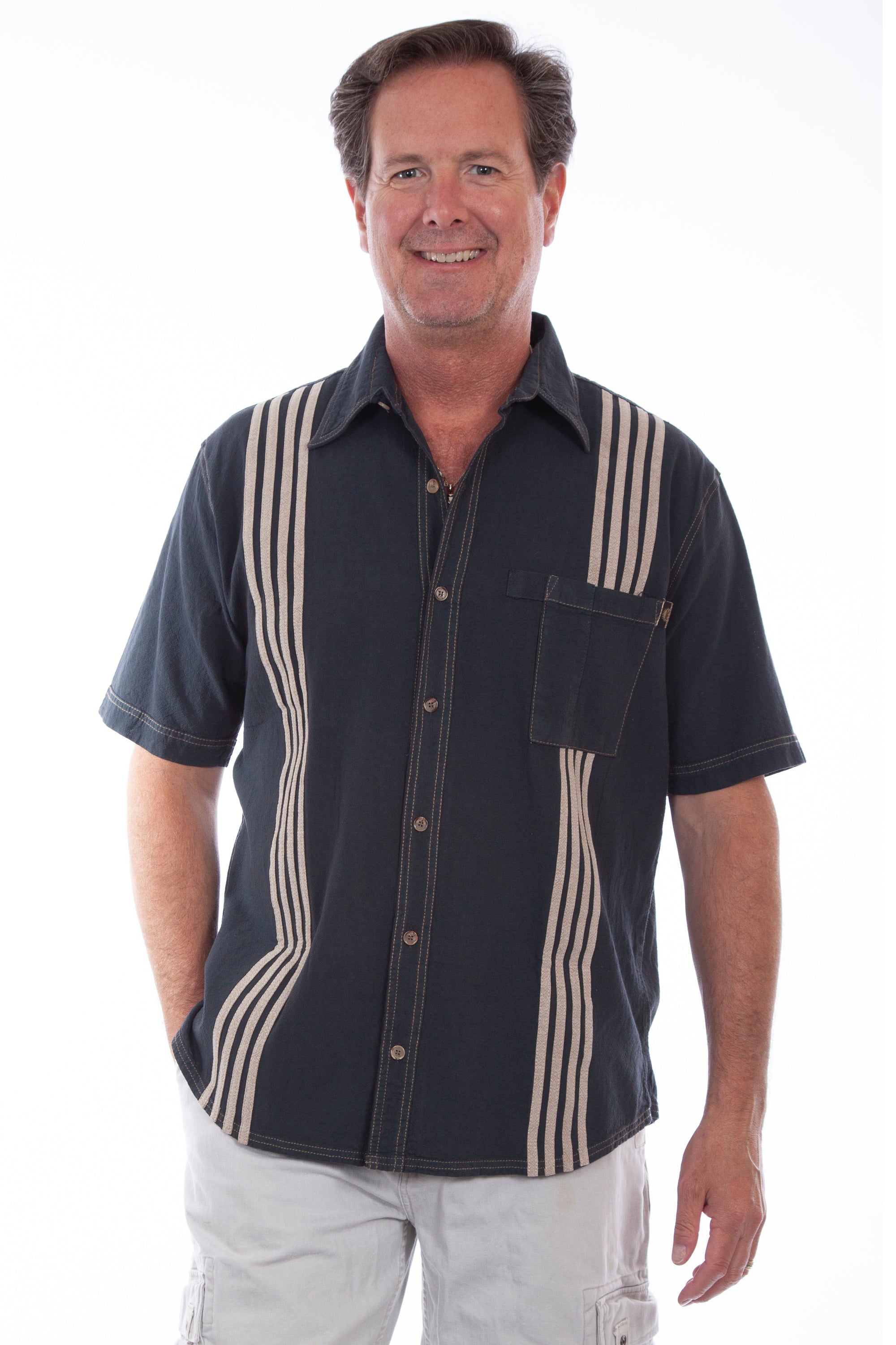 Traveler Contrast Shirt - 5254