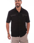 Soft Peruvian Cotton Short Sleeve Shirt For Everyday Comfort And Everyday Versatility
