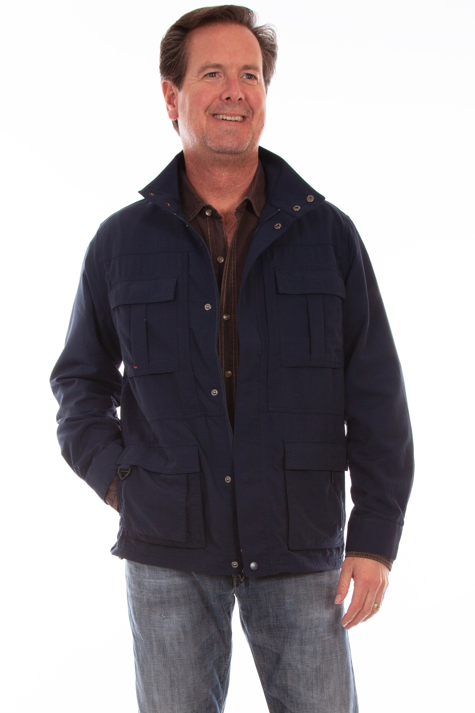 Multi Pocket Men's Jacket - 5261