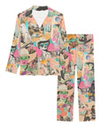 Baha Ranch Retro Pop Western Collage Pajama Set