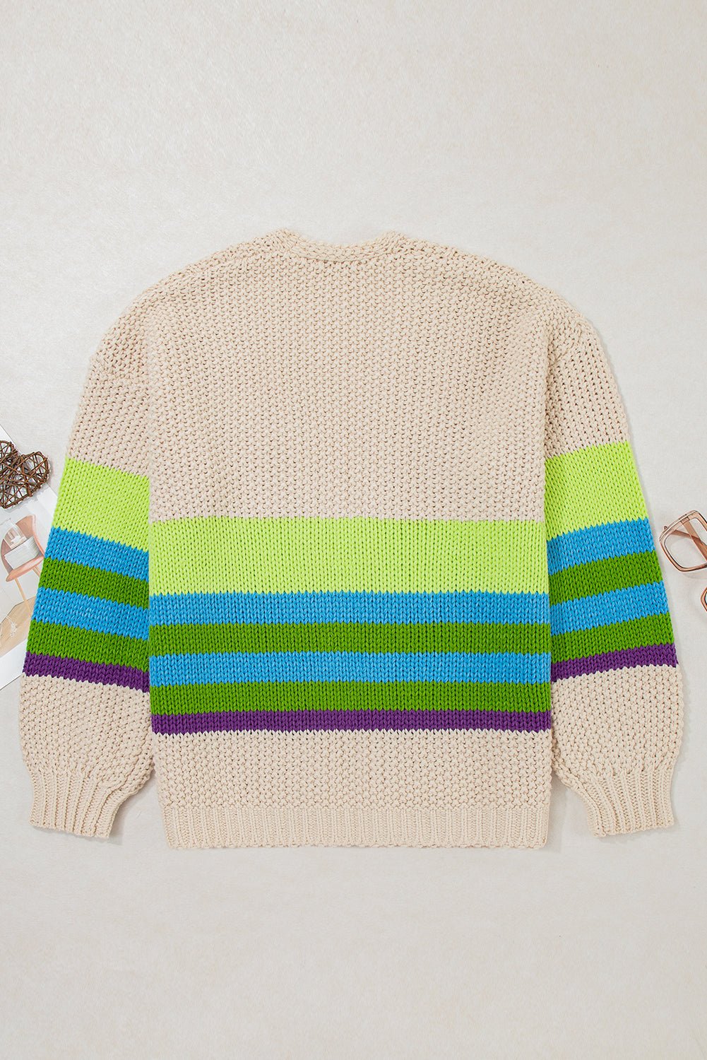 Adalee Crochet Open Front PLUS Cardigan