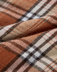 Plaid Colorblock Patchwork Snap Buttoned Shacket