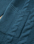 Gianna Knit Front Baggy Cardigan