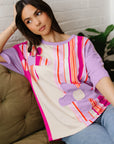 Kallie Half Sleeve Loose Top