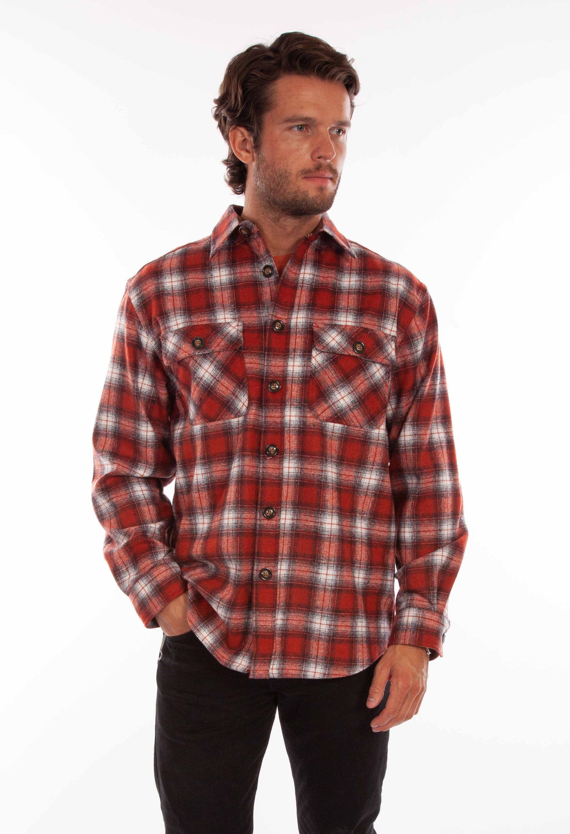 Wool Blend Flannel Med Weight - 5339