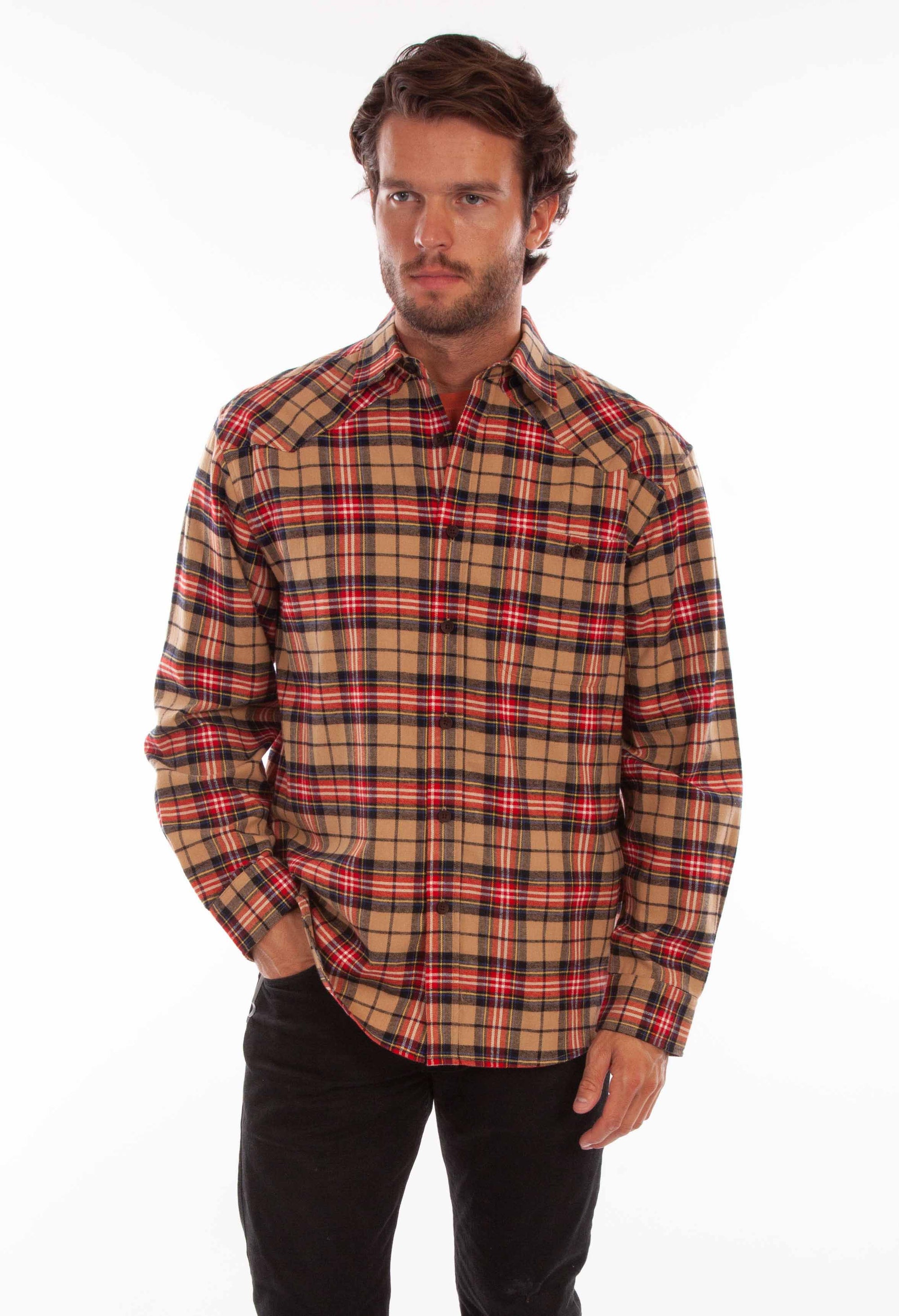 Plaid Cotton Flannel - 5343