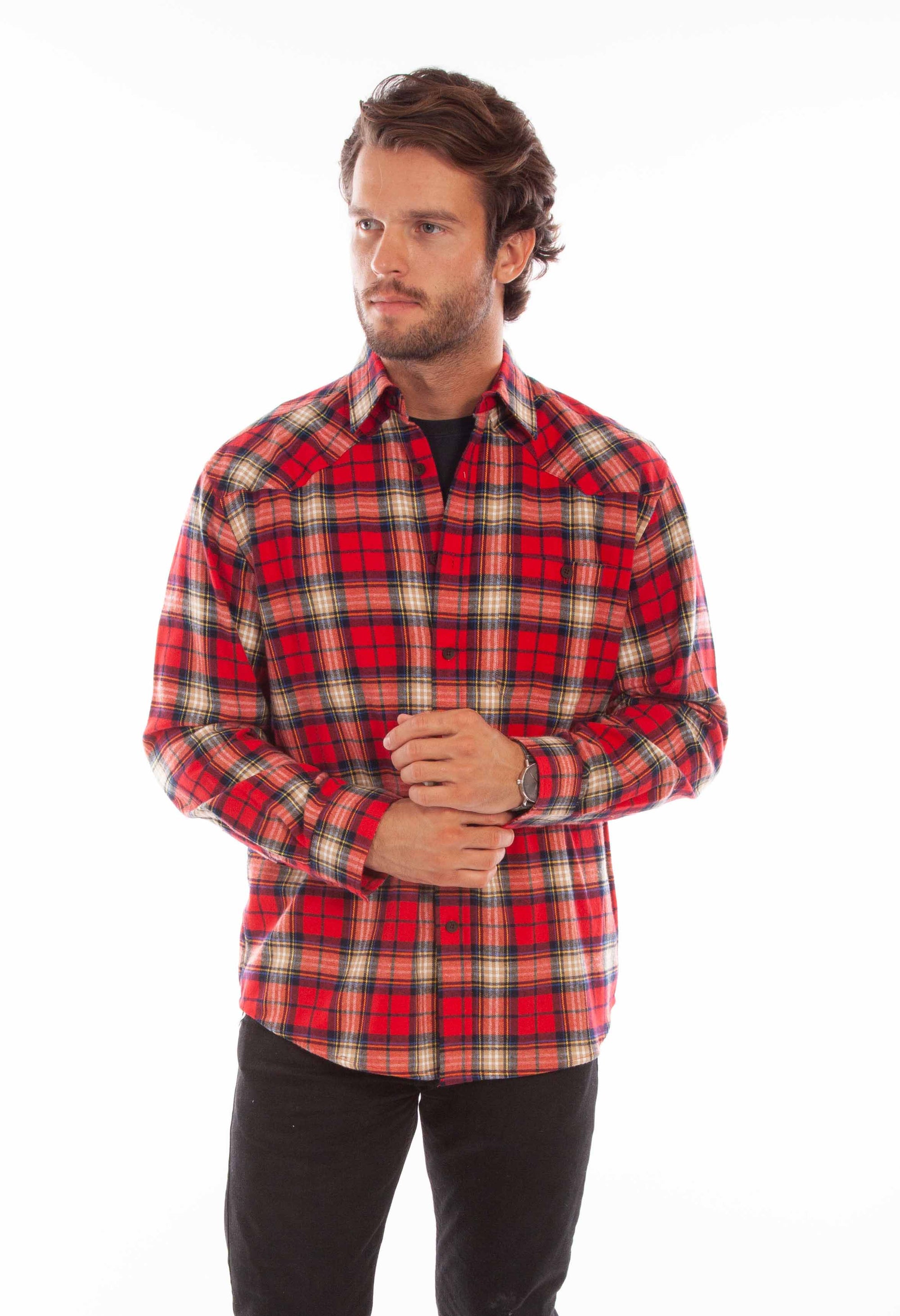 Plaid Cotton Flannel - 5345