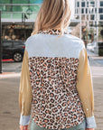 Aleia Chest Cuffed Sleeve Shirt