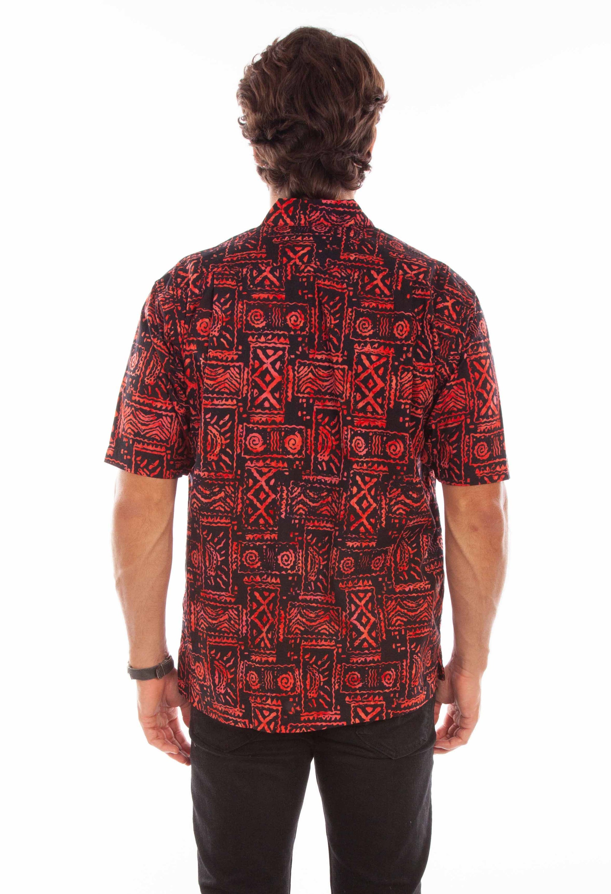 Batik Tribal Pattern Shirt - 5348