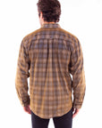 Sherpa Lined Corduroy Shirt-jacket - 5354