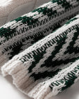 Colorblock Cable Knit Patchwork Tied Back Sweater