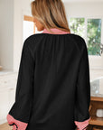 Siya Long Sleeve Blouse Long Sleeve Top