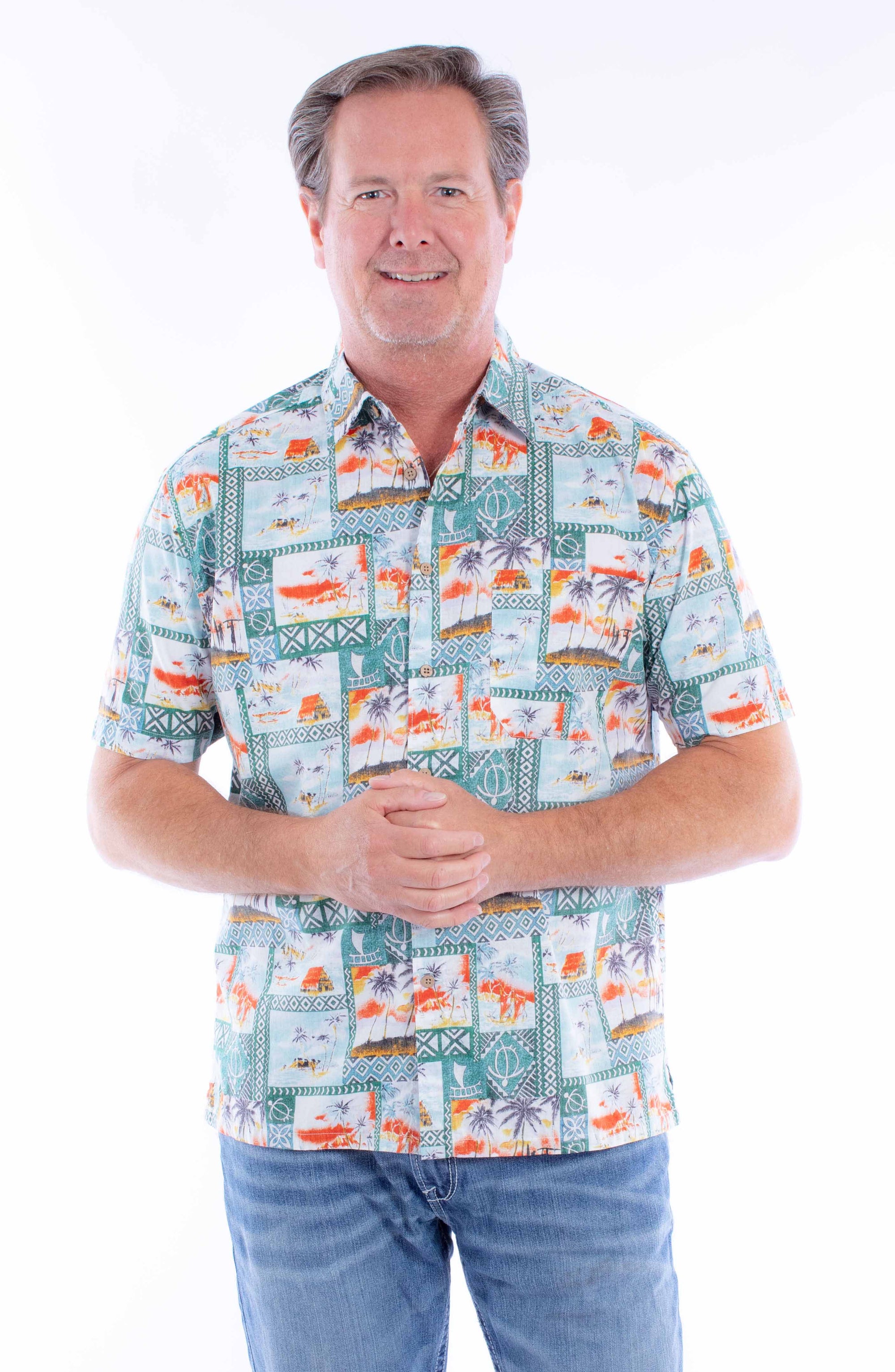 S/s Hawaiian Shirt - 5374