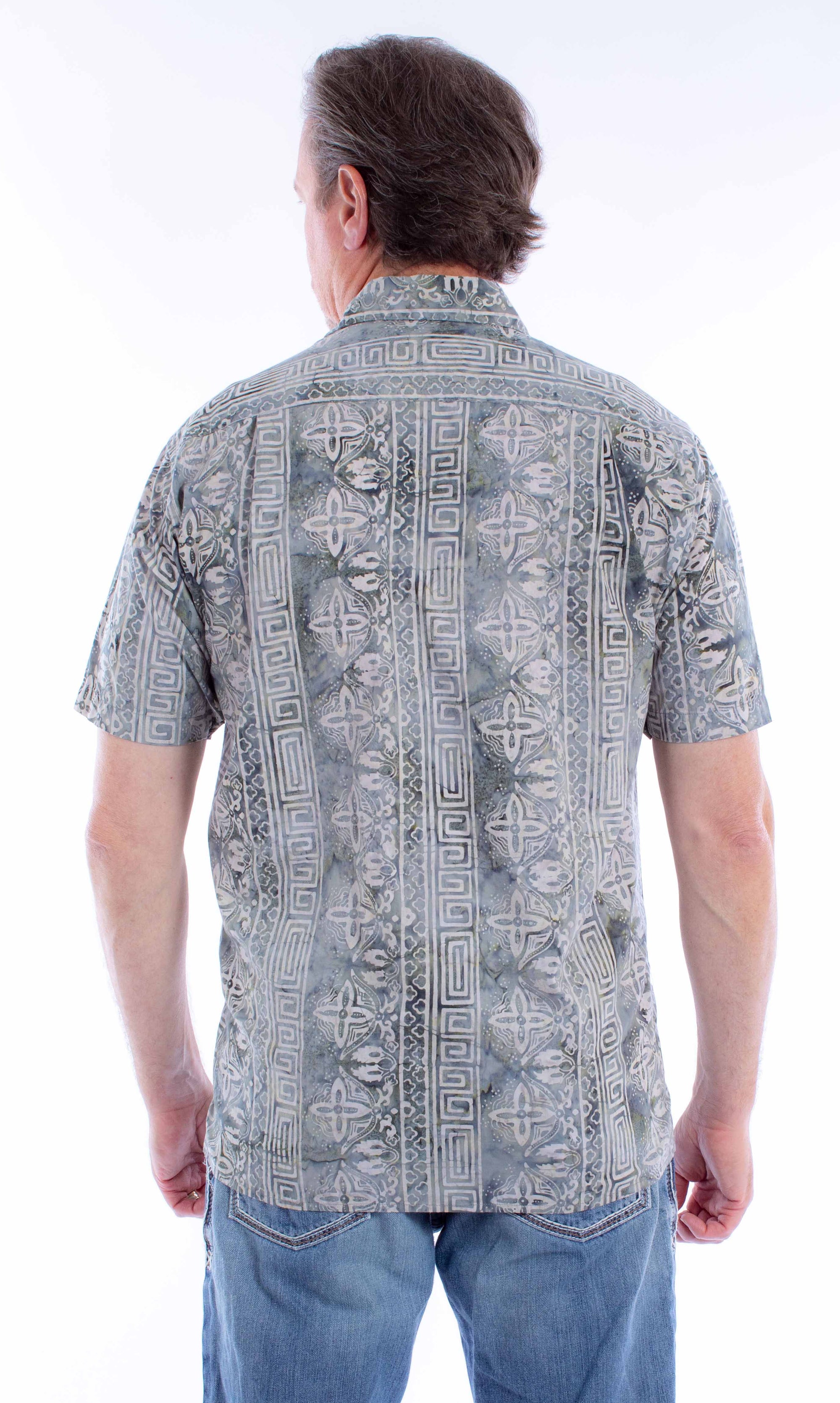 S/s Batik Shirt - 5379