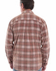 Corduroy Plaid Shirt - 5385