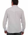 L/s Button Front W/contrast Stitch - 5392
