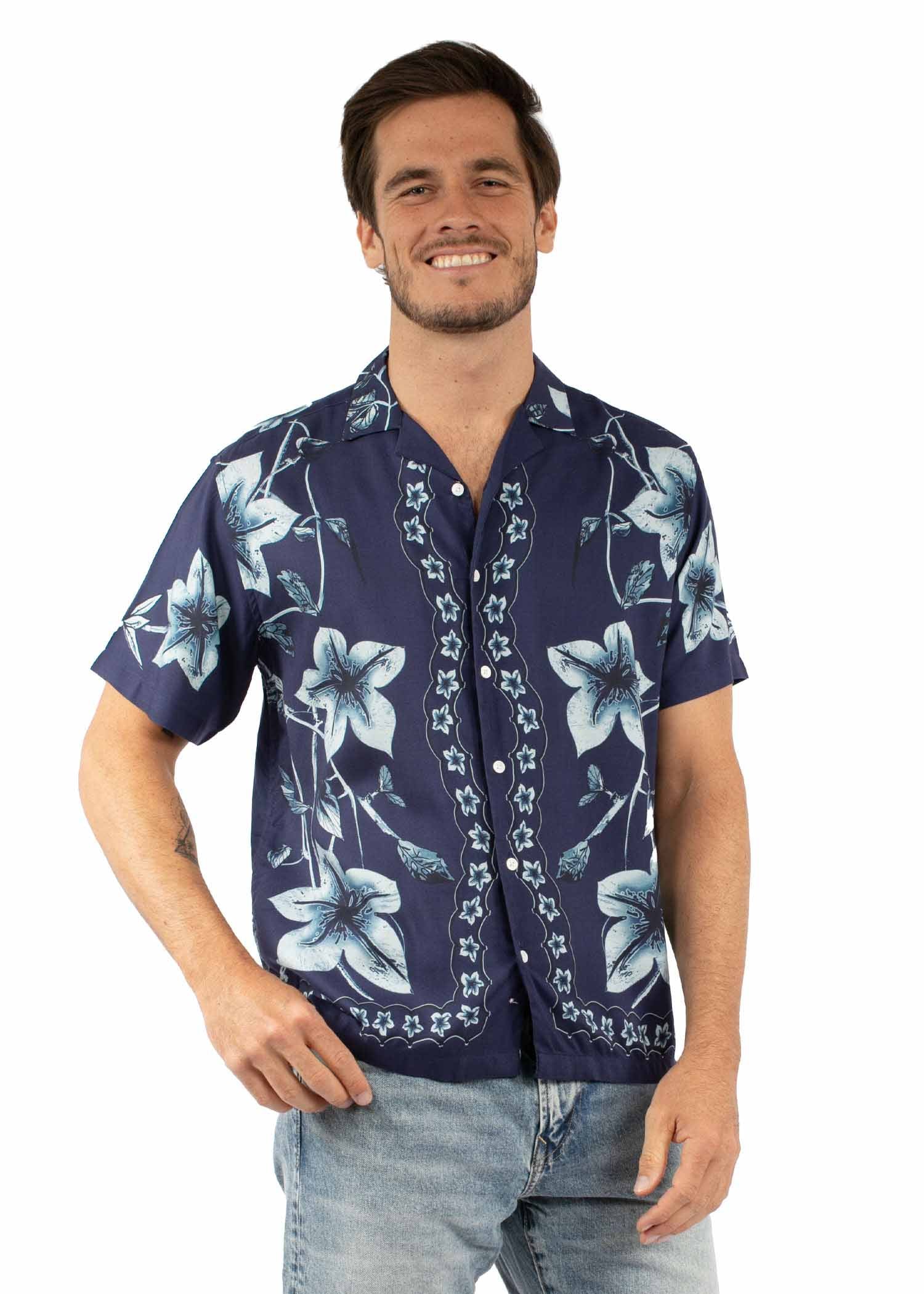 S/s Hawaiin Orchid Shirt - 5394