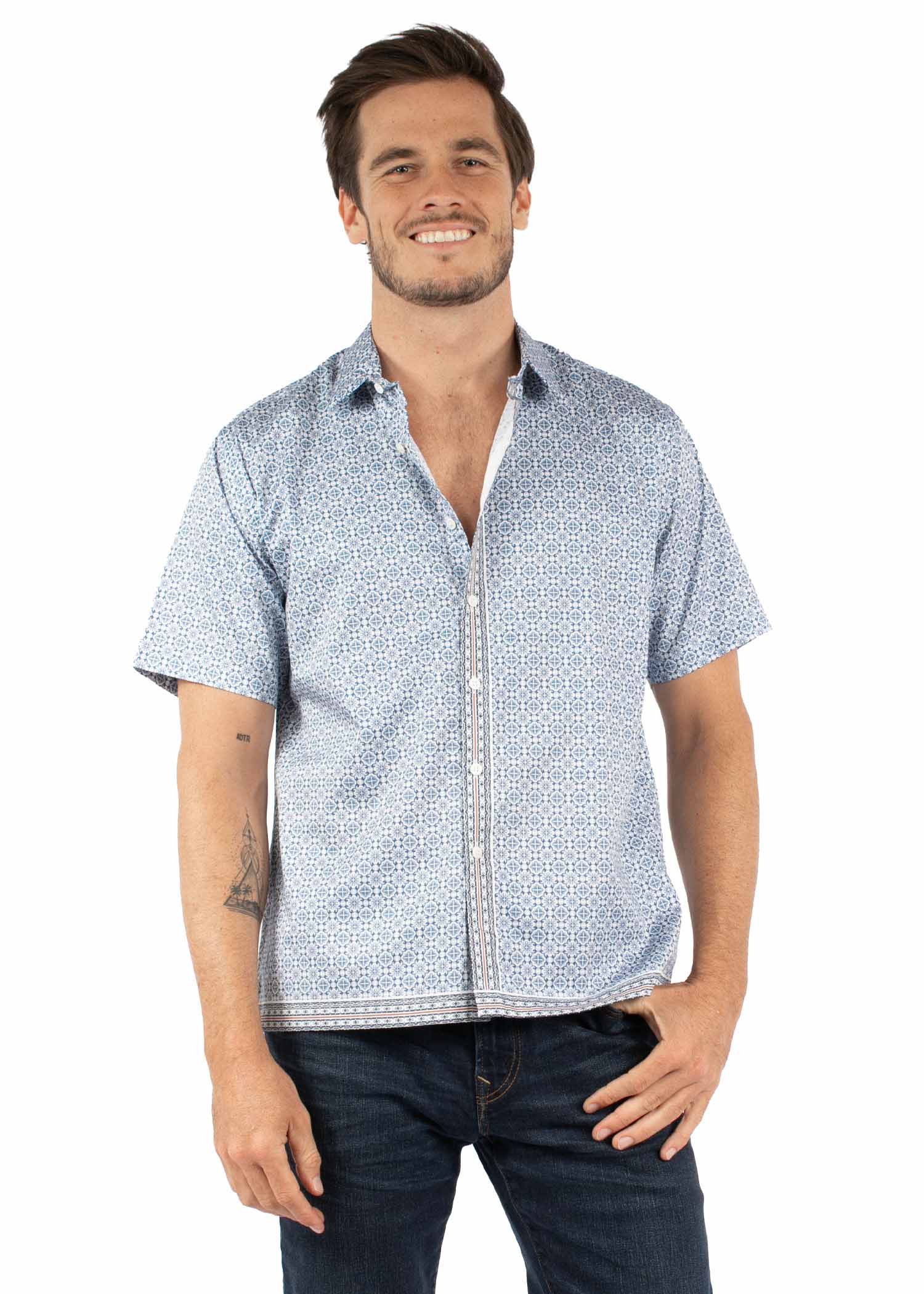 Men's Short Sleeve Shirt - 5395