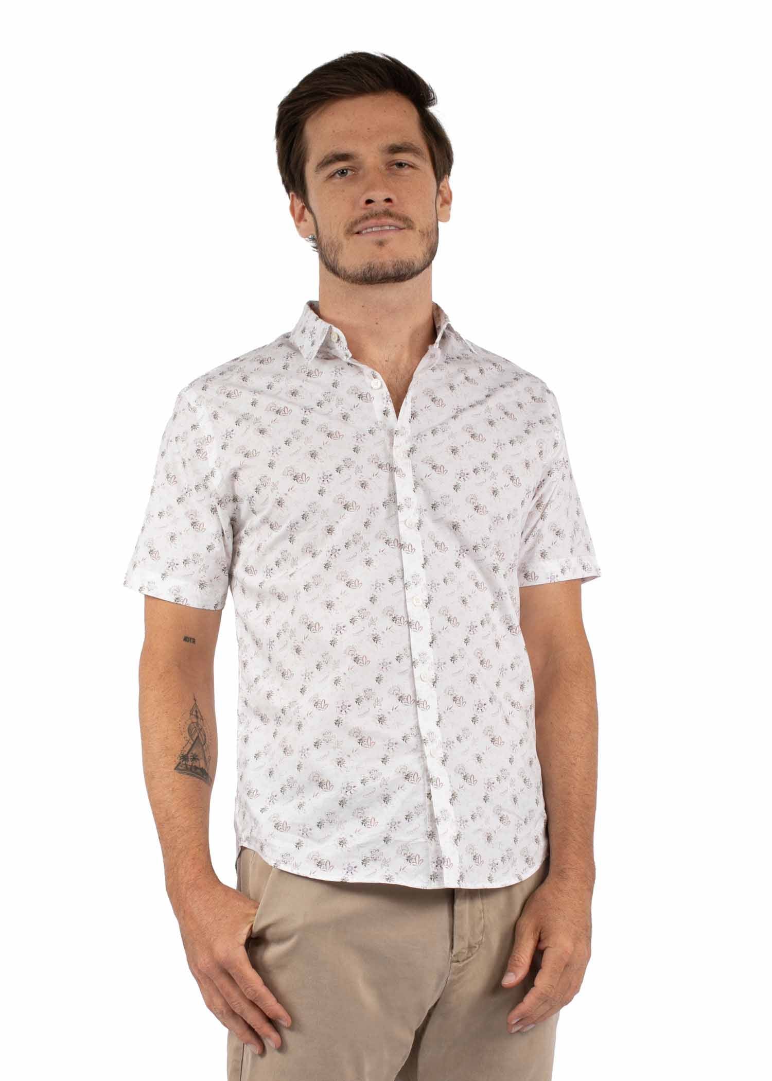Men's Short Sleeve Shirt - 5398