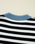 Julieta Colorblock Sleeve Chic Sweater