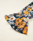 Floral Off Shoulder Bell Sleeve Peplum Top