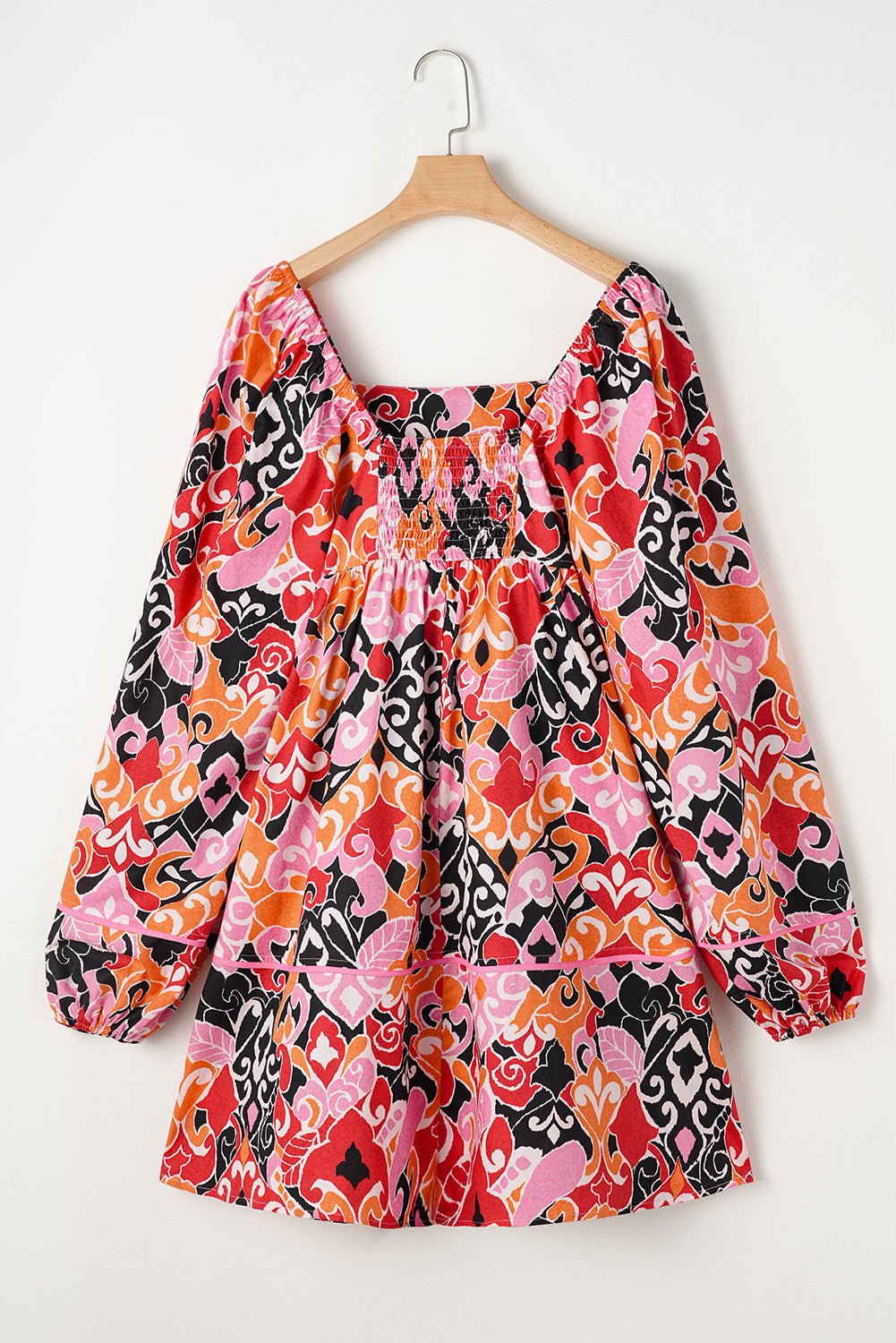 Nicole Puff Sleeve Mini Dress