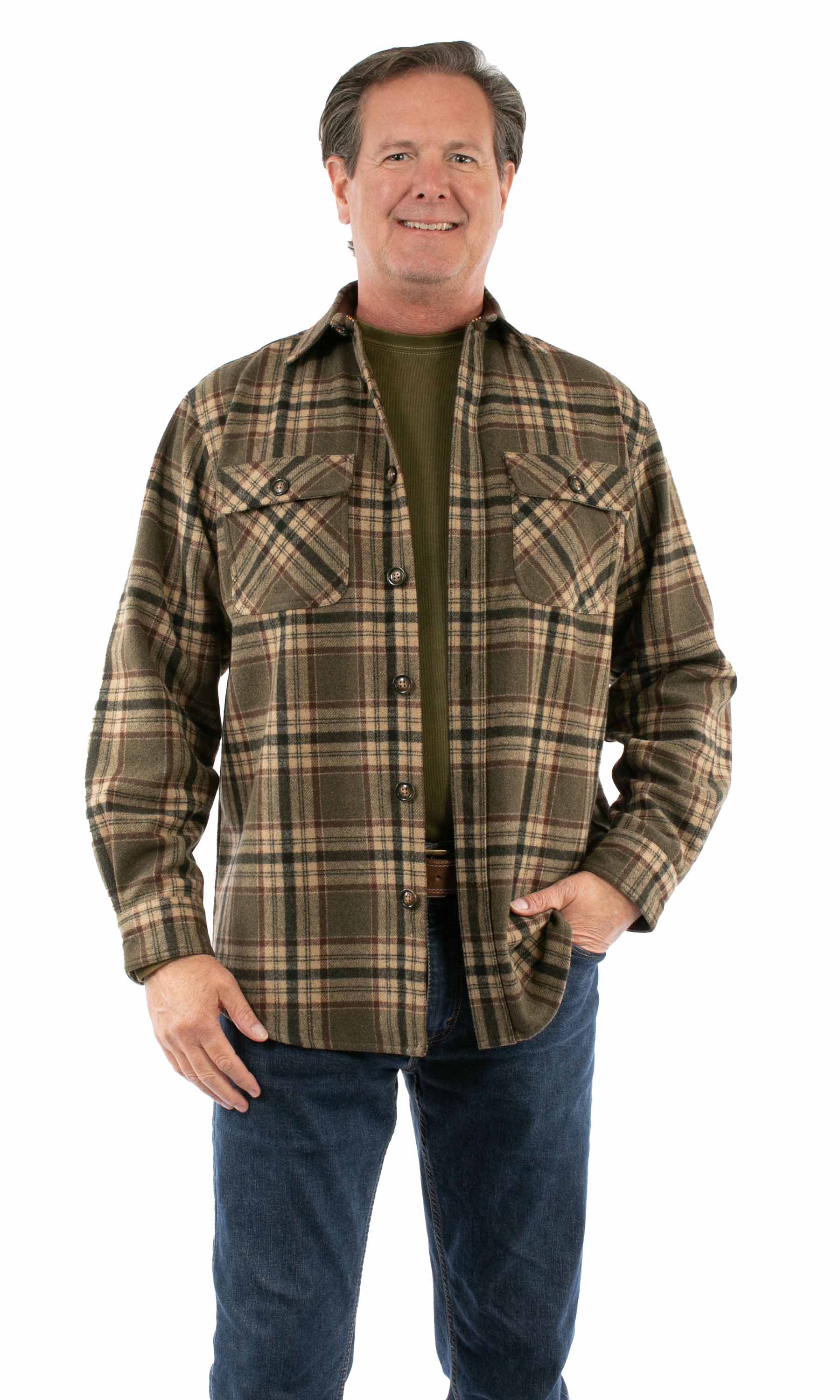 Heavy Weight Wool Blend Flannel - 5409