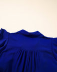 Zelda Collared Tiered Midi Dress