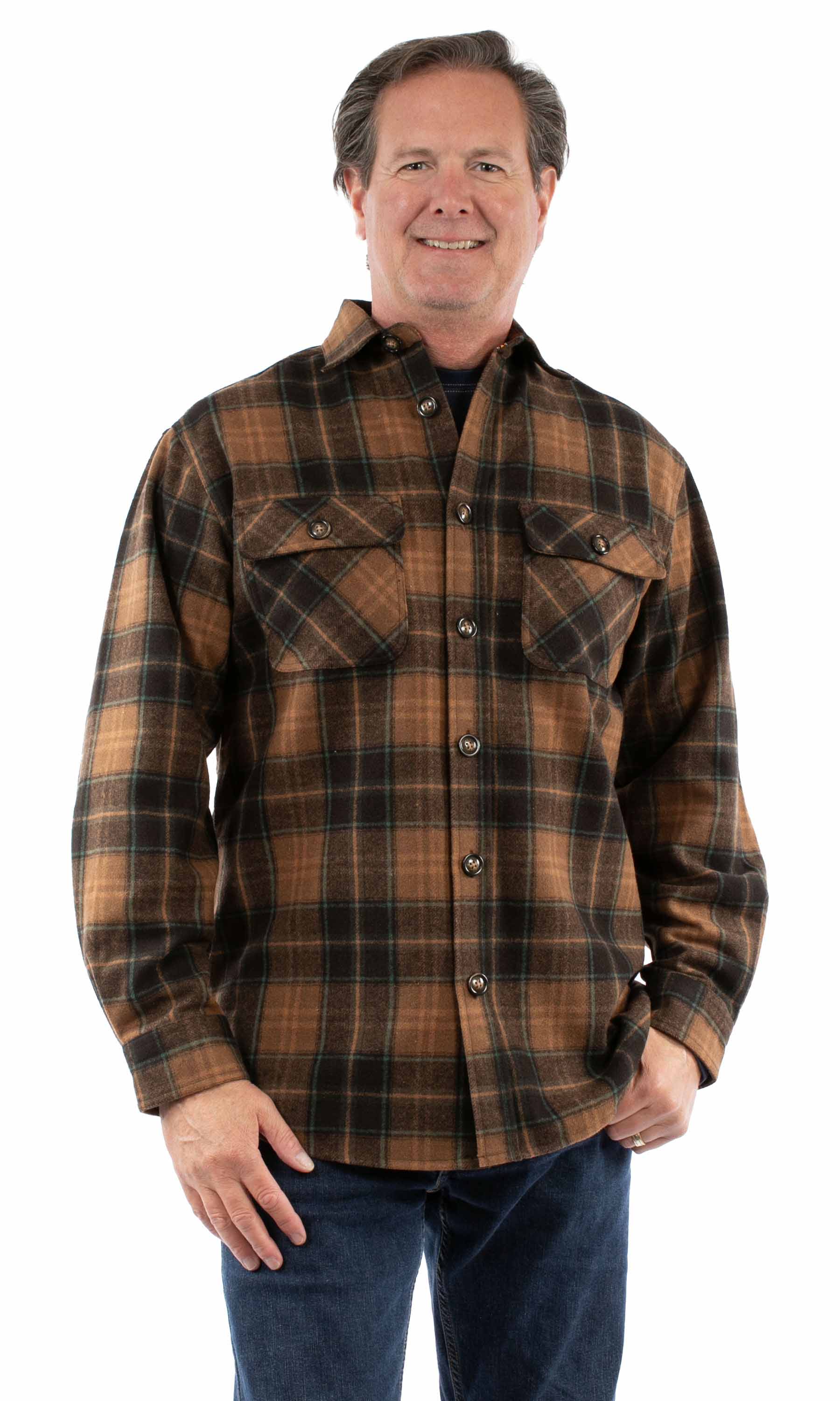 Heavy Weight Wool Blend Flannel - 5410