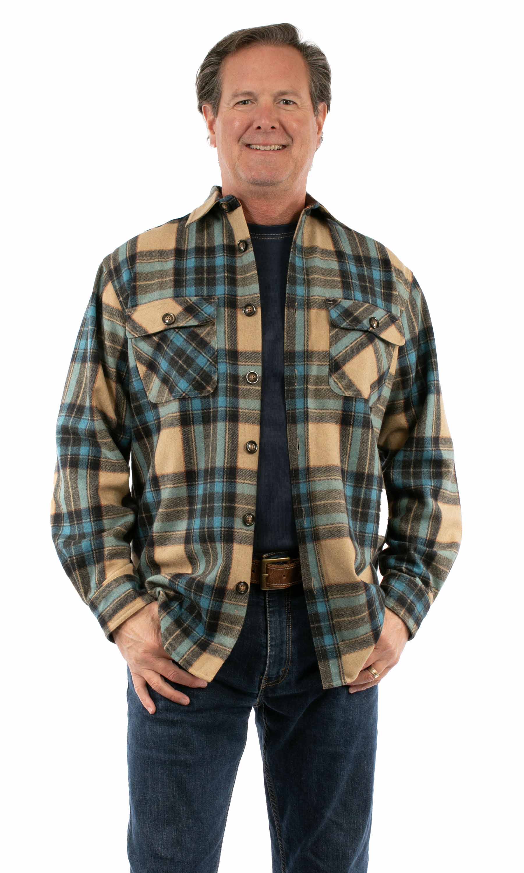 Heavy Weight Wool Blend Flannel - 5411
