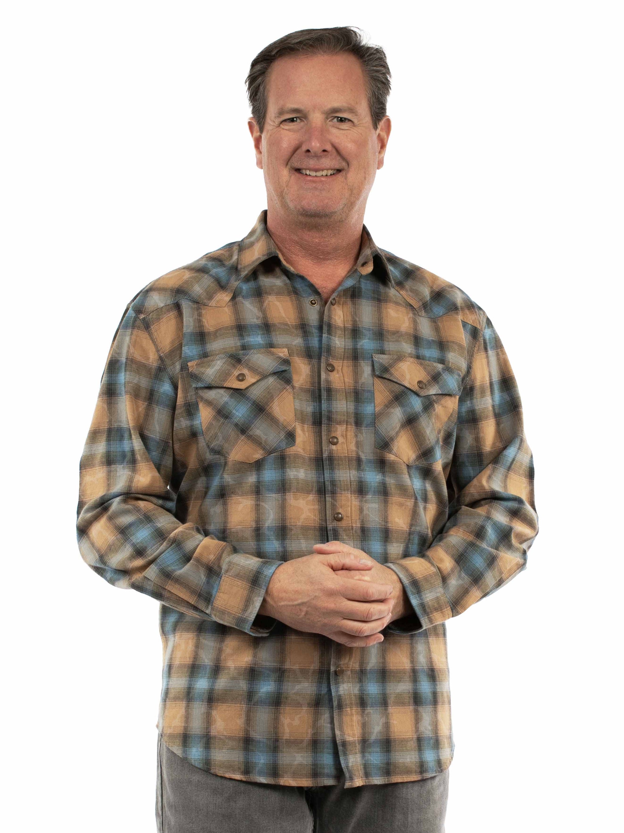 Snow Washed Western Shirt - 5416
