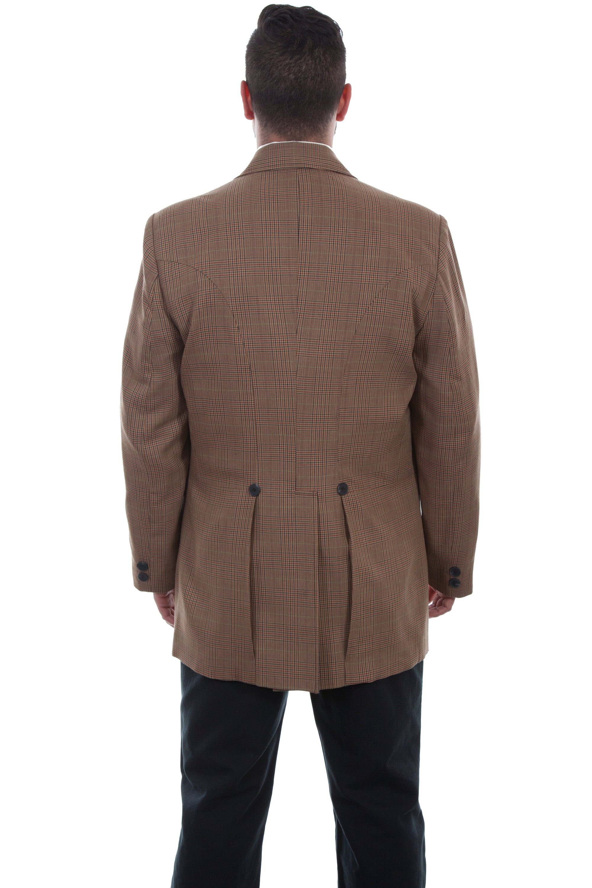 Plaid Town Coat - 541689