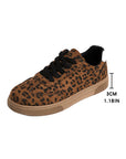 Emiliana Tab Patchwork Laceup Shoes