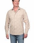 Long Sleeve Textured Shirt - 5429