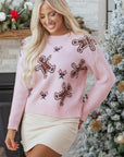 Grehara Man Print Casual Sweater