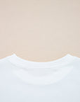 Varsity Stripe Drop Shoulder Oversized Sweatshirt