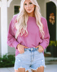 Chaya Exposed Seam Terry Pullover