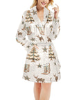 Christmas Spirit Fleece Robe