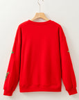 Evelyn Graphic Drop Shoulder Sweatshirt