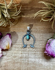 Naja Pendant with Turquoise – Sterling Silver