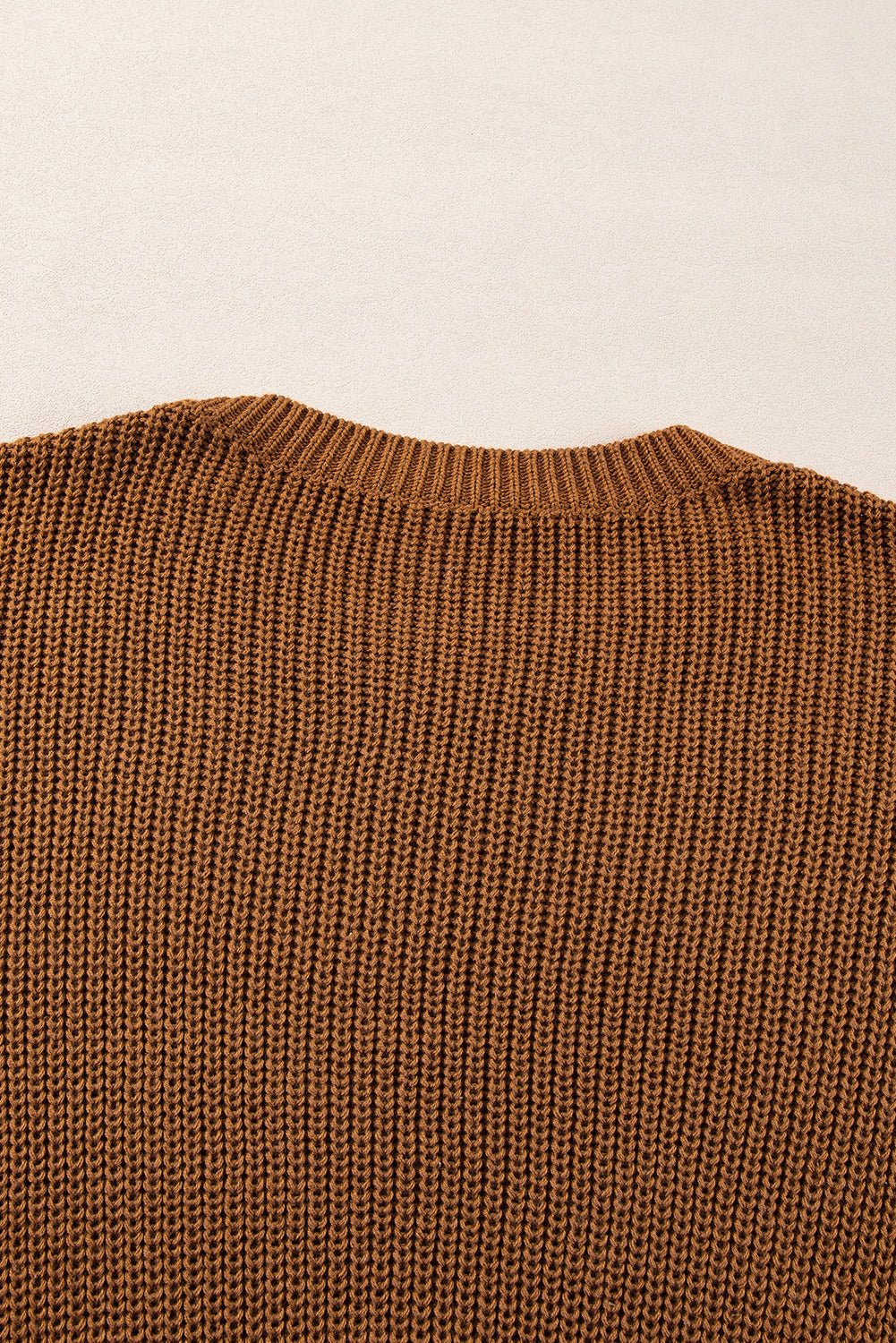 Evelyn Beaded Drop Shoulder Sweater