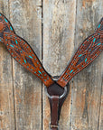 Hand Painted Two Tone Breastcollar 