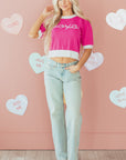 Isla Short Puff Sleeve Sweater