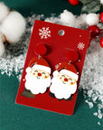 Violeta Father Christmas Dangle Earrings